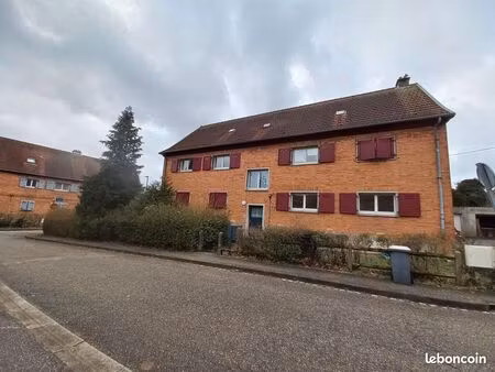 location d'un beau f3 rénové place sainte barbe avec une parcelle de jardin
