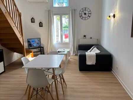 t2 meublé 50m2 centre de cairanne