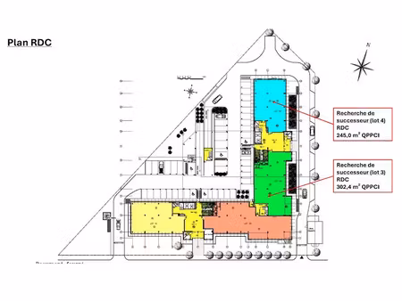 location locaux professionnels 302 m² à meudon (92190)  3 271 €