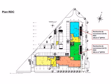 location locaux professionnels 340 m² à meudon (92190)  3 683 €