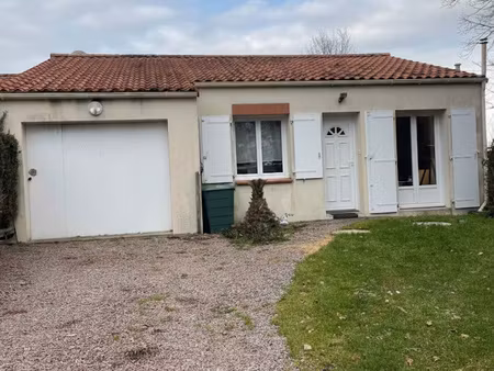 maison 2 chambres en campagne thorigny