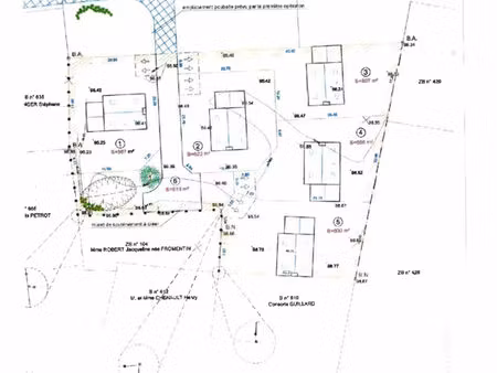 vente terrain  3483.00m²  sandillon