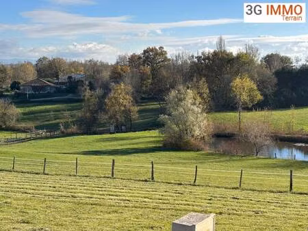 terrain constructible viabilisé à vendre