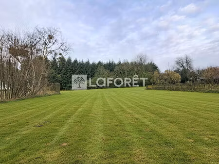 terrain constructible 4 000m² centre guer