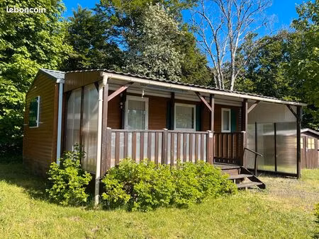 mobil-home 30 m² environ sur 267m² de terrain à égliseneuve-d’entraigues