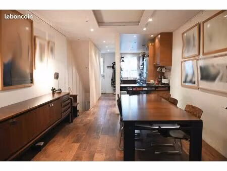 charmante maison mitoyenne quartier gare 3ch jardin terrasse