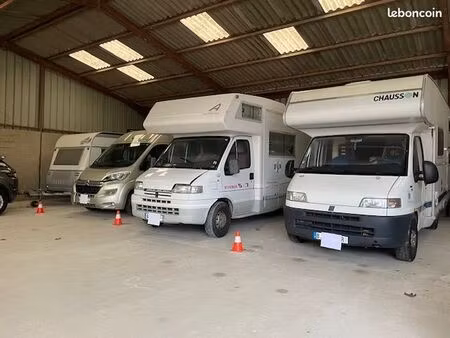 stockage caravanes