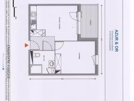 appartement 2 pièces 38 m²