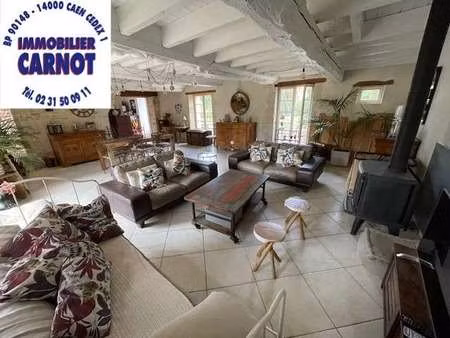 vente maison à thue-et-mue (14740) : à vendre / 358m² thue-et-mue