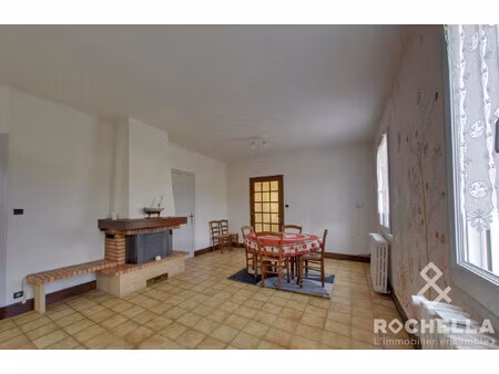 la rochelle la pallice : maison de plain-pied avec terrasse et g