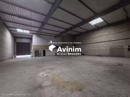 st brice sous foret(95) a louer local stockage 547 m²