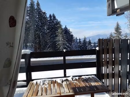 studio meublé bogève