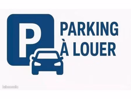 location place parking sécurisé