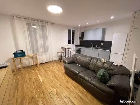 location appartement 2 pièces meublé clichy limite levallois