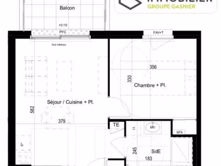 vente appartement 2 pièces à liffré (35340) : à vendre 2 pièces / 41m² liffré