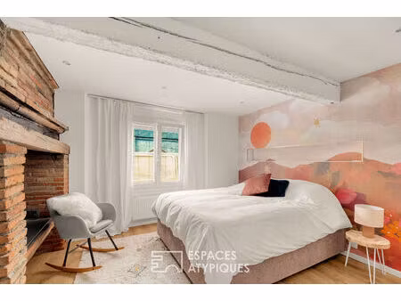 au coeur de fonsorbes  maison rénovée avec jardin