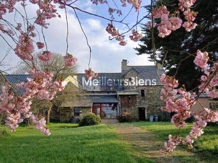 vente longère et corps de ferme à plélan-le-grand (35380) : à vendre / 105m² plélan-le-gra