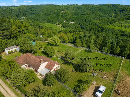 plazac: belle vue et calme! - maison avec gîte attenant. 3/4 chambres. dépendance. terrain