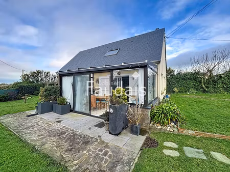 maison avec vie de plain pied située entre portbail et la ha