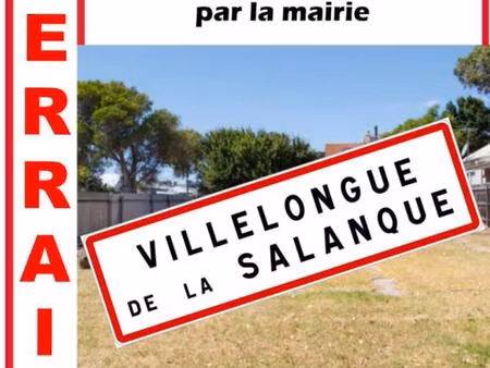 terrain viabilisé villelongue de la salanque