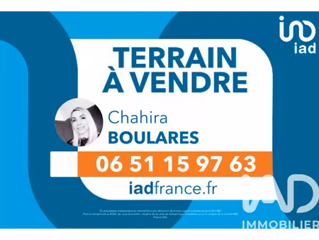 vente terrain 647 m² biot (06410)