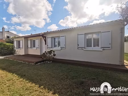 a vendre à chateaubernard - pavillon de plain-pied - 5 pièce