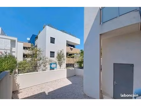vente appartement 2 pièces avec terrasse et jardin
