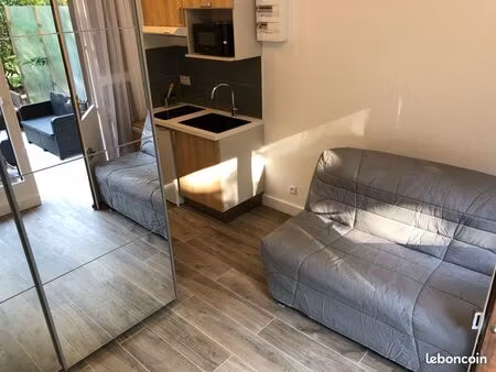 studio terrasse refais à neuf saint-cooud