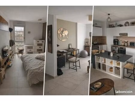 t3 récent 63 m² exposé sud avec terrasse et 2 parkings – toulon centre ville