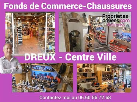 fonds de commerce chausseur boutique 90 m2