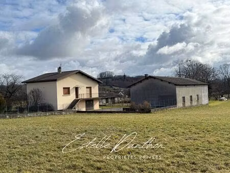 maison sur sous-sol complet avec hangar