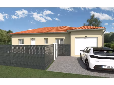 vente maison neuve 5 pièces 89 m² à viriat (01440)  259 890 €