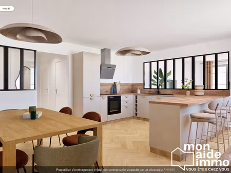 appartement t2 bis 65m2 coeur de ville