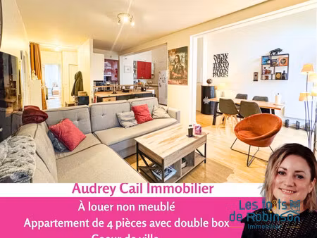 grand 4 pièces non meublé au coeur de ville