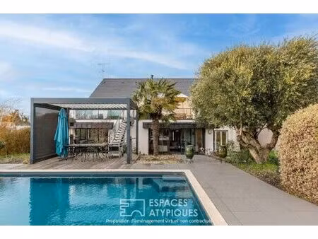 maison familiale contemporaine aux volumes exceptionnels