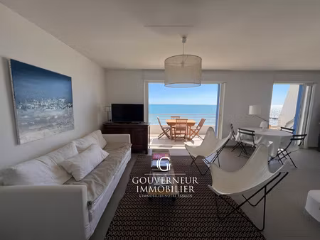 palavas rive gauche - t4 de standing climatisé avec magnifiq