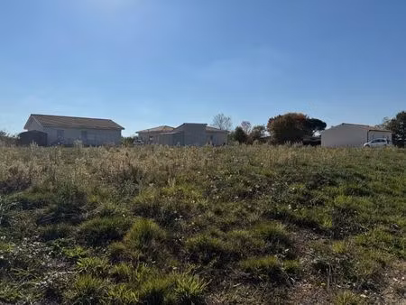 vente terrain 715 m² auros (33124)