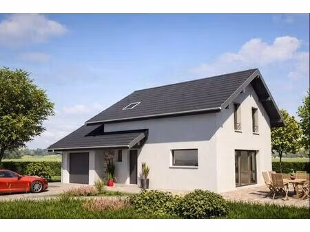 vente maison à construire 112 m² groisy (74570)