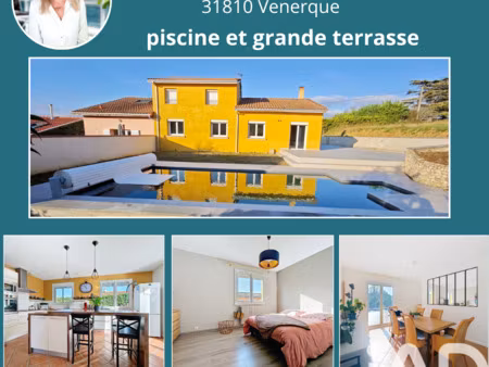 vente maison piscine à venerque (31810) : à vendre piscine / 136m² venerque