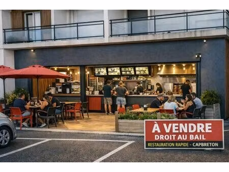 vente commerce 1 pièce 60 m² capbreton (40130)