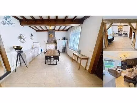 immeuble mixte à vendre avec garage et terrasse   lierde (rbv12516)