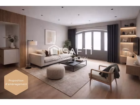 vente appartement 3 pièces 76 m² lille (59800)