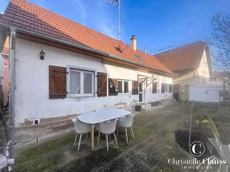 vente maison 4 pièces 80 m² krautergersheim (67880)