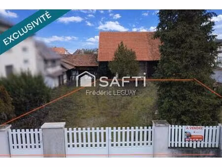 vente terrain 470 m² gambsheim (67760)