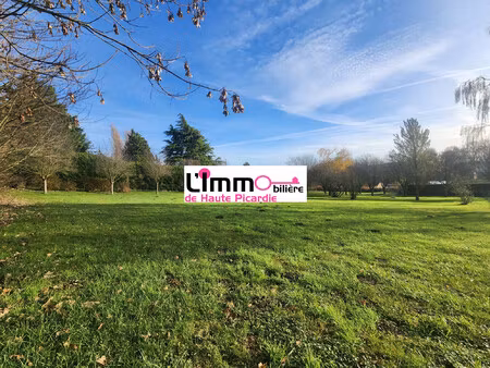 vente terrain constructible 2000 m² | secteur bray-sur-somme ?
