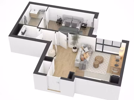 vente appartement 2 pièces 40 m² à thiais (94320)  213 000 €