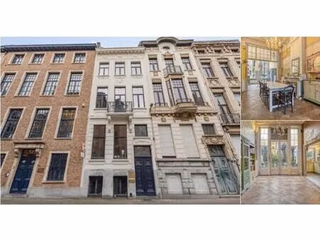 maison de maître à vendre à korte leemstraat 7 anvers (rbv12563)