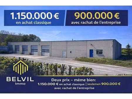 hall industriel avec bureaux à eupen - 1.150.000 € | 900.000