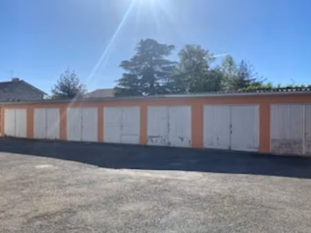 garage loué dans une copropriété