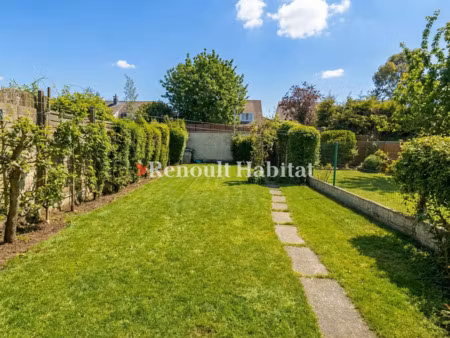 maison 4 ch jardin et sous-sol complet avec garage